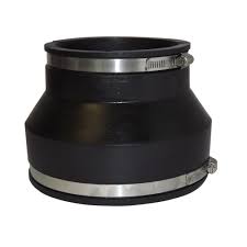 6 inch pipes, black clay pipes, white clay pipe. 6 Inch Clay To 4 Inch Plastic Reducer 6 In X 4 In Flexible Pvc Coupling Manufactured For Drain Waste And Vent Pipes This Model Fits 6 In Corrugated To 4 In Cast