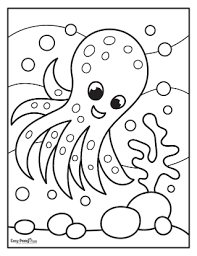 Due to this, there is a great interest about these animals among the. Octopus Coloring Pages 30 Printable Sheets Easy Peasy And Fun