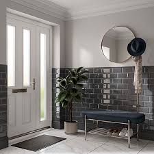 If you need flooring that can stand up to anything—whether it's active kids, messy. Wickes Metro Grey Ceramic Wall Tile 200 X 100mm Wickes Co Uk