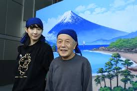 Painting Mt Fuji Aspiring Artist Takes Up Dying Art Of Bathhouse Murals