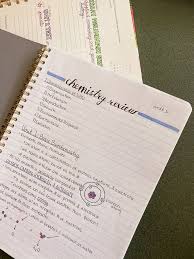 Pretty And Aesthetic Notes To Study Better In 2020 Chemistry Notes Pretty Notes School Notes