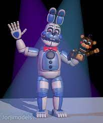 funtime bonnie and fredfred by jorjimodels deviantart com on deviantart fnaf photos fnaf jumpscares fnaf drawings