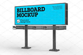 Billboard Mockup Set In 2020 Billboard Mockup Postcard Mockup Mockup