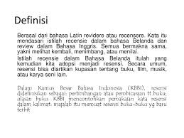 Soe D Atmadji Sekilas Resensi Ppt Download