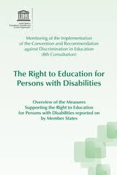 And social equality of the sexes. The Right To Education For Persons With Disabilities Overview Of The Measures Supporting The Right To Education For Persons With Disabilities Reported On By Member States Monitoring Of The Impleme Unesco Digital