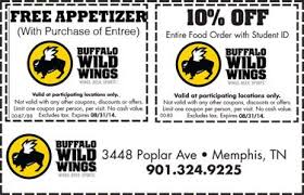 Buffalo Wild Wings Coupons Free Appetizer Expires 08 31 2014 Http Www Pinterest Com Takecouponss Buffalo Wild Wings Coupons Buffalo Wild Wings Buffalo Wild