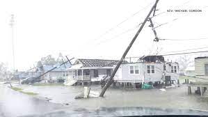 The center of ida made landfall in port fourchon, louisiana, on sunday. Rcq2sxrmkfcezm