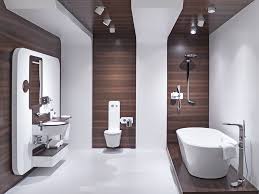 Technology The Focus In Bathroom Design By Noken Porcelanosa Bathrooms Showroom Interior Design Modern Bathroom Design Simple Bathroom