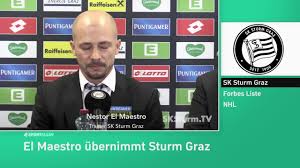 Runde der tipico bundesliga stand der generali arena das spiel zwischen fk austria wien und sk sturm graz auf dem programm. El Maestro Neuer Sturm Graz Trainer Puls4 Com