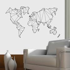 En sentido lato o extenso designa el universo en su conjunto. Adesivo De Parede Mapa Mundi Origami