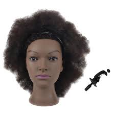 ( 4.4 ) out of 5 stars 5 ratings , based on 5 reviews Amazon Com Mannequin Head African With 100 Human Hair Cosmetology Afro Hair Manikin Head For Practice Styling Braiding With Free Clamp Beauty