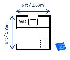 Find the perfect washing machine room stock illustrations from getty images. Laundry Room Dimensions