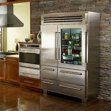 Pro 48 Refrigerator From Sub Zero With Glass Door 1600 Popup Luxury Appliances Glass Door Refrigerator Home Kitchens