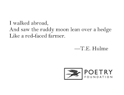 Autumn By T E Hulme The Poetry Foundation Poetry Foundation Poetry Autumn Poems