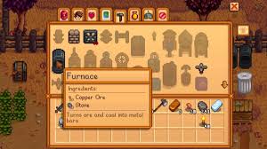The barn is a type of farm building purchasable and upgradeable from robin at the carpenter's shop.it takes three days to build and two days to upgrade. Stardew Valley Copper Ore Coal And Metal Bars