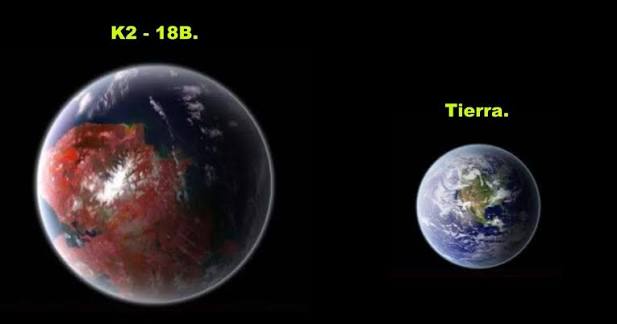  #Entérate| Este es K2-18b, un exoplaneta 2,6 veces más grande que la Tierra, cubierto de océanos y ubicado en la zona habitable de su estrella. El telescopio espacial #JamesWebb detectó metano