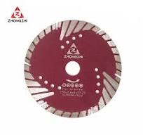 Zhongzhi Diamond Tool Bevel Turbo Sintered Blade with Protecting Teeth for  Dry Cutting