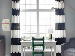 Curtain charming striped curtain panels for interior home. Choosing Black And White Striped Curtains Topsdecor Com