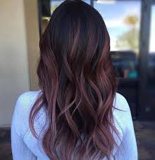 Have a particular hair color in mind for your highlights? Black Plum Balayage Highlights For Black Hair Style Color Awesome Collection Ideas Facebook