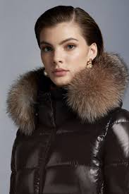 Womens moncler coat with fur hood