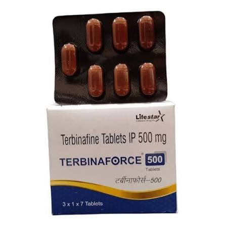 Terbinafine 500 Mg Tablet at ₹ 218/strip | Surat | ID: 2857511118030