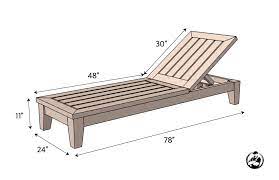 Your costs will vary by the wood type you choose. Outdoor Chaise Lounger Rogue Engineer