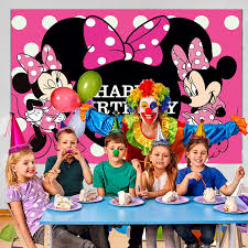 Check spelling or type a new query. Buy Minnie Mouse Birthday Party Supplies Minnie Mouse Backdrop For Birthday Party 5 X3 Feet Wall Minnie Mouse Party Supplies Birthday Minnie Mouse Birthday Party Decorations Photography Banner Background Hellip Online In Vietnam