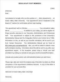 A more formal style is appropriate for a composition for your teacher or for a letter to somebody you don't know personally. 12 Sample Appointment Letters Writing Letters Formats Examples