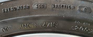 The two numbers at the beginning of the date code are the week of the year the tire was made. Tyre Age How Old Are My Tyres Quick Kwik Fit Guide Kwik Fit