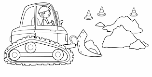 Kinder an, um die druckversion zu sehen, oder um es online anzumalen (kompatibel mit ipad und android tablets). Kostenlose Malvorlage Transportmittel Bagger Auf Der Baustelle Zum Ausmalen