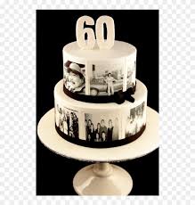 60th birthday cake topper perfect addition to a 60th birthday being celebratedreads: 2 Tier Memory Cake 60th Birthday Cake Ideas Free Transparent Png Clipart Images Download