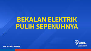 Bukan setakat tidak boleh buat kerja, lebih teruk lagi berlaku kerosakan peralatan elektrik di rumah rakyat kita, katanya. Tenaga Nasional Tenaga Nasional Twitter