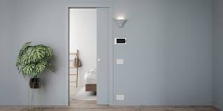 Just be aware you will be loosing wall space. Double Sliding Pocket Door System Eclisse World