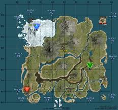 Ark Survival Evolved Photo Ilustracao De Dinossauro Mapa Monstros