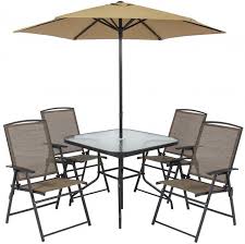 Outdoor Patio Table And Chairs Dining Set Umbrella Folding Garden Furniture New Bestchoiceproduc Patio Furniture Sets Outdoor Patio Table Patio Table Umbrella