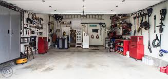 Cleaning and painting garage floors. Organized Garage Makeover The Diy Village