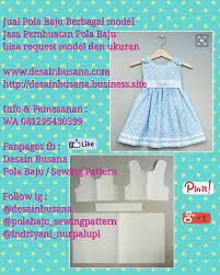Baju kurung bermanik cotton gred b. Pola Gaun Kanak Kanak