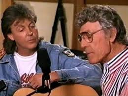 During the recording of the “Tug of War” album, Paul asked George to  contribute a guitar solo to the song “Wanderlust.” The Tug of War album was  Paul's first since the passing