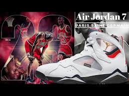 The classic design is lightened up… Air Jordan 7 Paris Saint Germain Air Jordan 7 Paris Saint Germain Indian Jutawala Air Jordan 7 Shoe Youtube