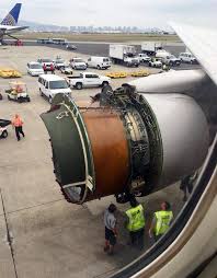 Investigators will focus on what caused the engine on the plane to fail and will look at whether a fan blade failed. Engine Cover Blows Off On United Airlines Flight The New York Times