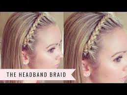 The Headband Braid By Sweethearts Hair Youtube Easybraidedhairstyles Braided Headband Hairstyle Headband Hairstyles Braided Headband
