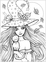 Halloween coloring pages for adults here are our halloween coloring pages for adults (or talented kids !). Halloween Coloring Pages For Adults 100 Pictures Free Printable