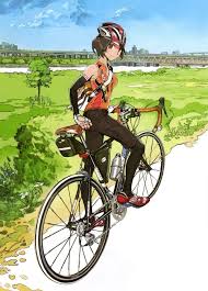 Anime Bicycle Art In 2020 Fahrrad Zeichnung Fahrrad Kunst Fahrradkunst