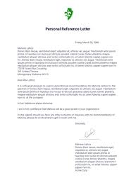 Personal Reference Letter Pdf Templates Jotform