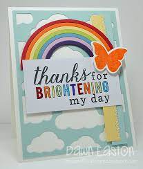 Thanks For Brightening My Day By Treasureoiler Cards And Paper Crafts At Splitcoaststampers Paper Crafts Cards Birthday Cards