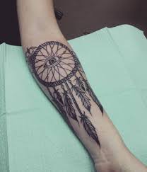 Nice dreamcatcher tattoos on man upper back. 220 Dreamcatcher Tattoos For Guys 2021 Designs With Names Quotes Meaning