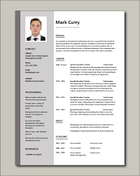 Create a professional resume in just 15 minutes, easy Free Special Education Teacher Resume Template 1