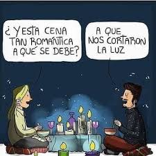 Resultado de imagen para humor grafico y esta cena romantica a que se debe