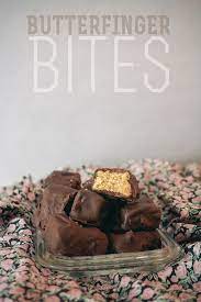 Butterfinger Bites Christmas Candy Recipes Candy Recipes Homemade Christmas Food Desserts