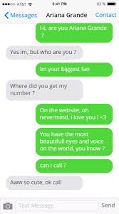 Pin On Ariana Grande Phone Number